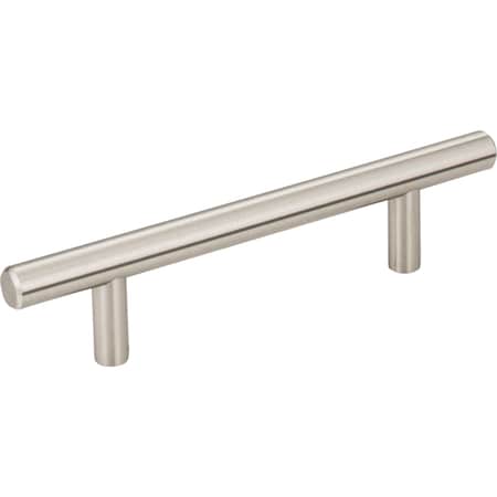Elements 96 mm Center-to-Center Satin Nickel Naples Cabinet Bar Pull 156SN